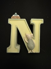 Disney Classic Winnie the Pooh Piglet Alphabet Letter "N" Michel  Co.