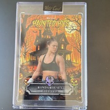 Wild Card Haunted Hits Monster Hunt Ronda Rousey 2025 1/1 MMA Trading Card