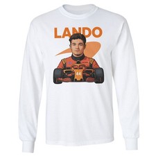 Lando Norris Inspired McLaren Racing Formula One Long Sleeve Tshirt