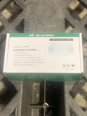 Mule SSL-HO-W-SD-REM Emergency LED, Self Diagnostics, Remote Capable, 120/277V