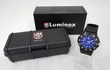 LUMINOX Used 3003EVO.S ORIGINAL NAVY SEAL 3000 EVO SERIES Navy Seals Blue