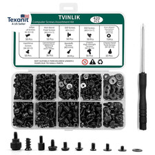 420PCS Computer Screw Kit, Motherboard Standoffs Assorted Screws for PC Case, HD