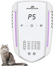 Cat Litter Deodorizer Pet Odor Eliminator for Home, Ozone Air Purifier Plug...