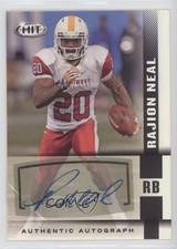 2014 SAGE Hit Auto Black Rajion Neal #A110 Auto 1r5