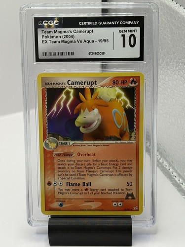 Team Magma's Camerupt graded CGC 10 for sale on eBay