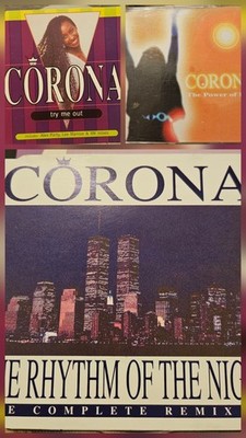 Corona The Rhythm Of The Night / The Power Of Love / Try Me Out 3 CD Single