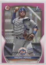 2023 Bowman Prospects Fuchsia 187/299 Vincent Perozo #BP-102 0jm6