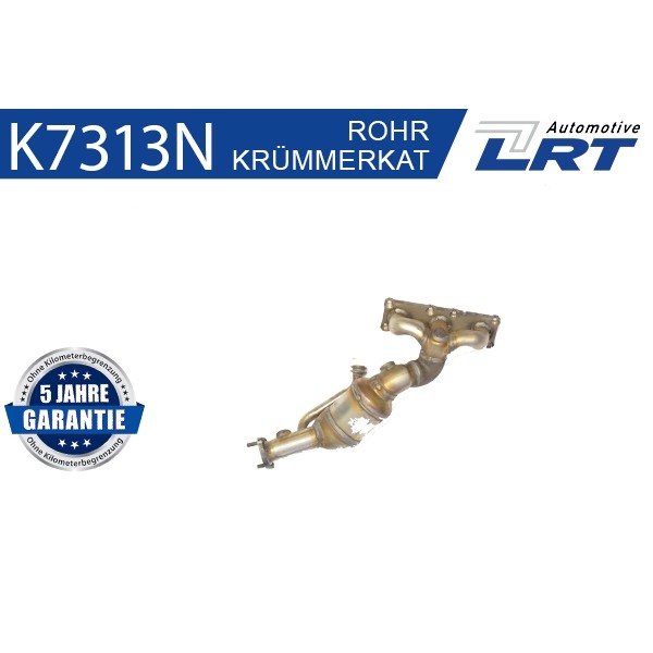 LRT KrüMmerkatalysator Hinten FüR BMW 5Er E60 523I 525I E61 E64 630I-image