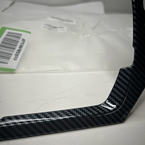 For Toyota Camry 21-2022 Carbon Fiber ABS Center Console Air Outlet Vents Cover - Foto 14 di 16