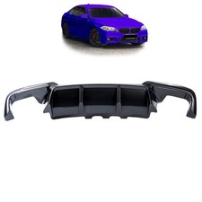Heckansatz Heckspoiler Diffusor Passend f�r BMW F10 Limo F11 M-Paket Carbon Look