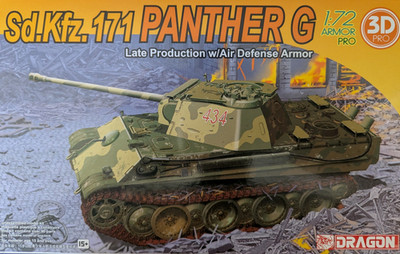 Dragon 7696 - 1:72 Sd.Kfz. 171 PANTHER  Late production w/ Air Defence Armor