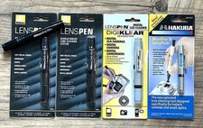 Lot of 5 LENSPEN Lens Digital LCD Cleaning System   NIKON, DIGIKLEAR  HAKUBA