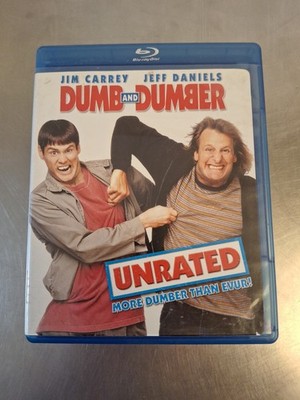 Dumb and Dumber Unrated Blu-ray Movie Jim Carrey Jeff Daniels 