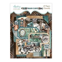 PapierumschläGe Und AnhäNger - Mintay - Man Cave 27 StüCk