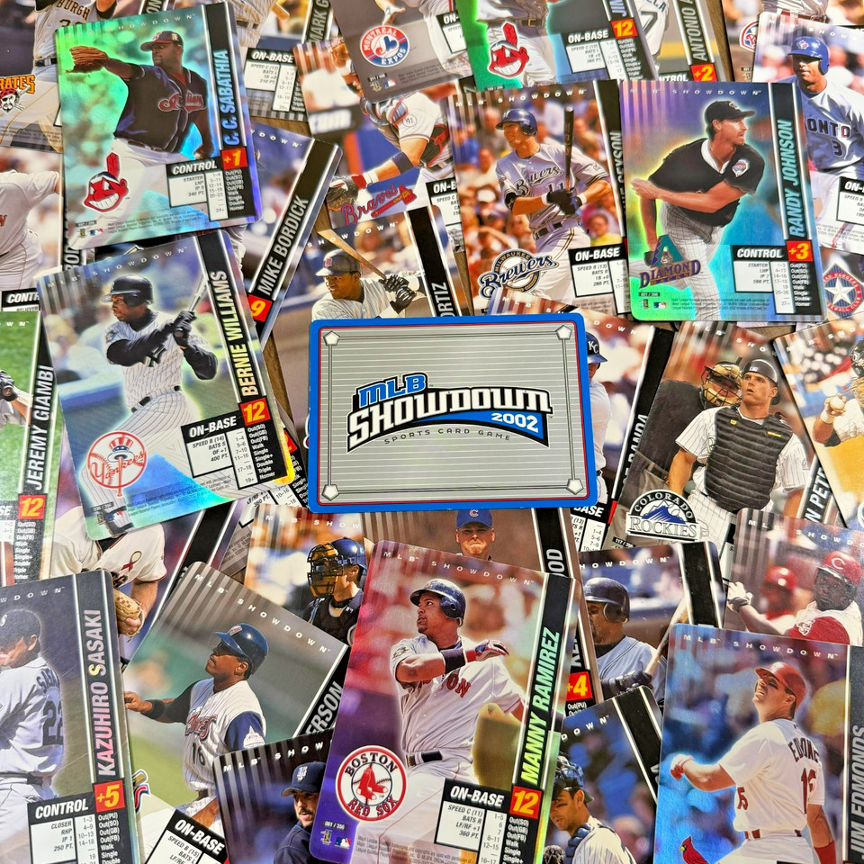 2002 MLB Showdown Baseball Trading Cards WOTC ~ You Pick !!