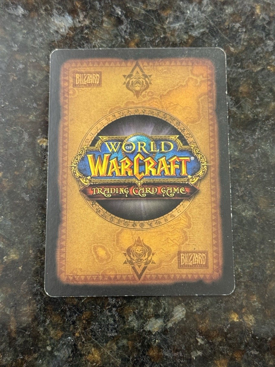 World of Warcraft Magical Ogre Idol L00t Card Toy WoW TCG UNUSED