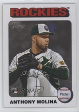 2024 Topps Heritage High Number White Border Anthony Molina #641 1m01