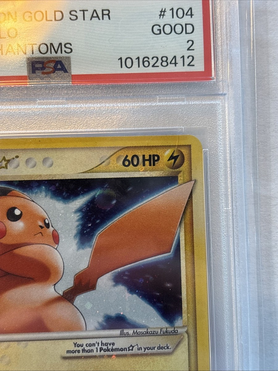 Pikachu Star 104/110 Holon Phantoms Holo for sale online | eBay