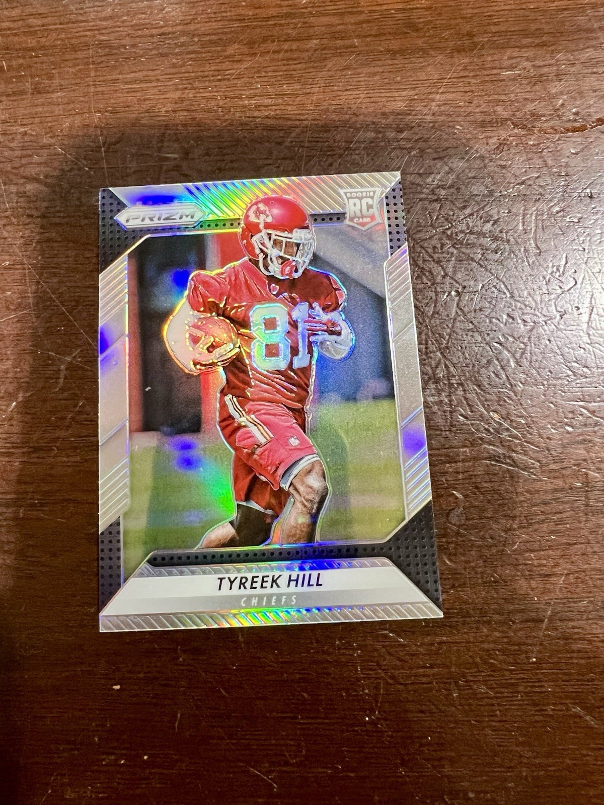 2016 Panini Prizm - Rookie Tyreek Hill #296 Silver Prizm (RC) SP DOLPHINS CHIEFS