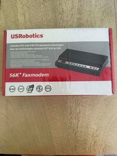 Modem fax US Robotics 56K modello 5686G V.92 & V.90 nuovo ancora SIGILLATO