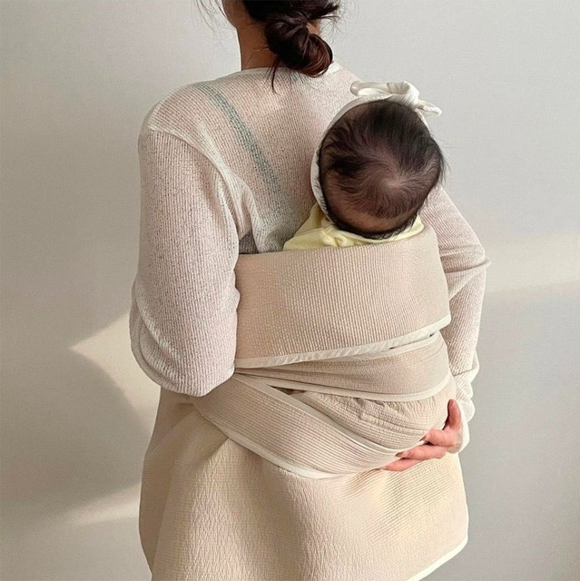 My Little Daisy Korean Traditional PODAEGI Infant Baby Carrier Sling Four Season