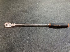 Snap-on thrllf72 1/4” drive dual 80 extra long soft grip flex head quick release