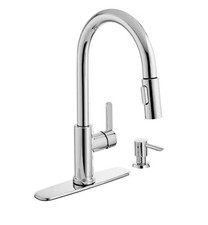 Glacier Bay Paulina Single-Handle Pull-Down Sprayer Kitchen Faucet in Chrome