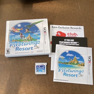 Nintendo Pilotwings Resort Manual Included Nintendo 3DS NTSC-U/C 2011 E Sim