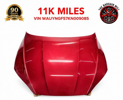#ad 2019 Audi A5 S5 RS5 Front Hood Bonnet OEM Genuine Factory Red 11K Miles $1400.00