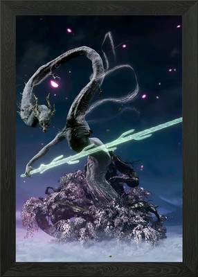 sekiro Framed Wall Art Poster Canvas Print Picture