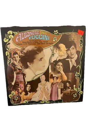 Albanese Sings Puccini vinyl record AVM1-0715 RCA Victrola