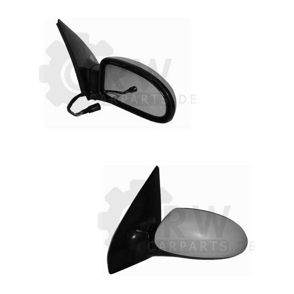 AußEnspiegel Set Lackierbar FüR Ford Focus 10/98-11/04 Konvex Beheizbar 5 -Polig-image