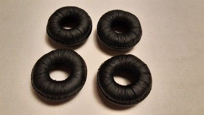 4 Stk. Plantronics Ohrkissen Kunstleder für DuoSet 38198-25