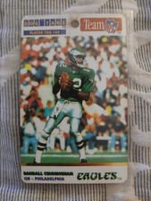 1992 Dog Tags Team NFL Randall Cunningham Philadelphia Eagles #64.