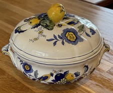 Spode Blue bird Tureen With Cover Beautiful Condition