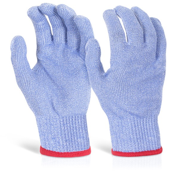 Beeswift Glovezilla Cut Resistant Food Safe Gloves Blue Size XXL