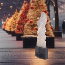 Fake Fire Flame Light Artificial Simulated Fire Atmosphere Lamp Stage DJ Party