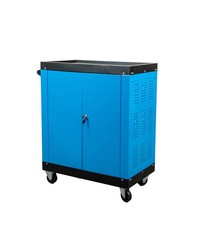 CASSETTIERA PORTA ATTREZZI EASY SYSTEM 3 RIPIANI CON RUOTE E MANIGLIA 65X38X7...