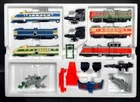 Complete set of parts TAKARA TRANSFORMERS C-131 Trainbot Raiden Rare
