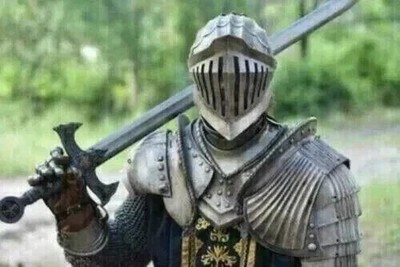 Dark Souls Alva Ritter Helm Rüstung Set Mittelalter LARP tragbar Cosplay Requ...