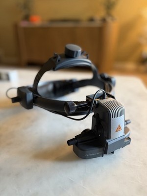 HEINE OMEGA 500 Binocular Indirect Ophthalmoscope mPack Unplugged + Case