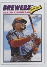 2026 Topps Heritage SP William Contreras #214 5f0