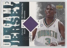 2006-07 Upper Deck UD Game Jersey Chris Paul #GJ-CP 0x5i