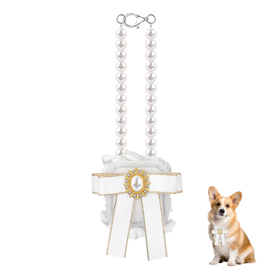 Trauring-Box, Trauring-Tragebox, Heiratsantrag, Verlobungsring-Box für Hund - Bild 4 von 4