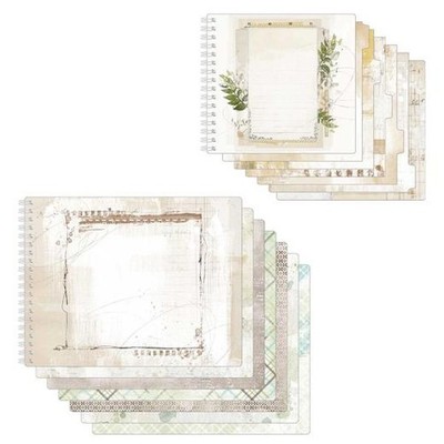 49 und Markt Natur Studie Spiral Notizbücher - 8''x6'' & 5''x5''