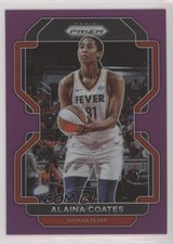 2022 Panini Prizm WNBA Purple Prizm 27/99 Alaina Coates #9 11ba
