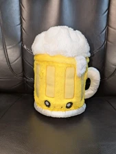  Squishable Boozy Buds Beer Stein Mini 10" Plush Stuffed Animal Mug HTF Clean