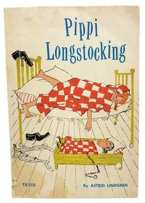 Pippi Longstocking By Astrid Lindgren 1972 Scholastic Paperback Classic