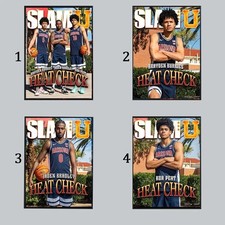 Arizona Wildcats Basketball Heat Check Slam U College Hoops Poster