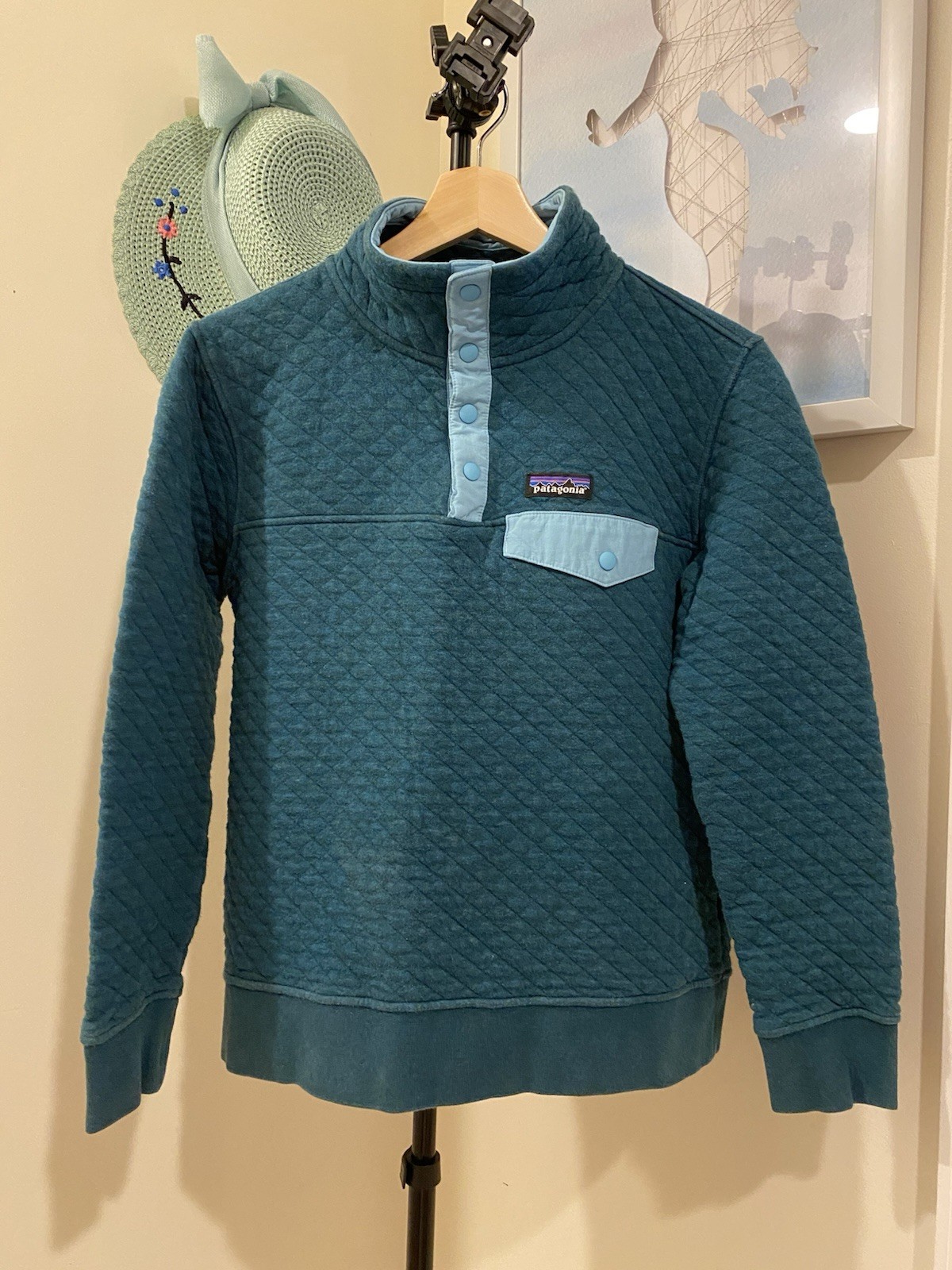 Patagonia Pullover Snap Sweater Small - image 2